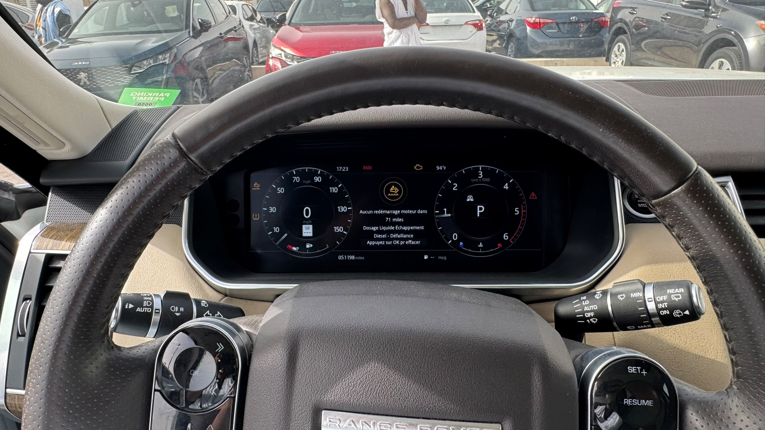 Range Rover 2020 équipé du moteur V6