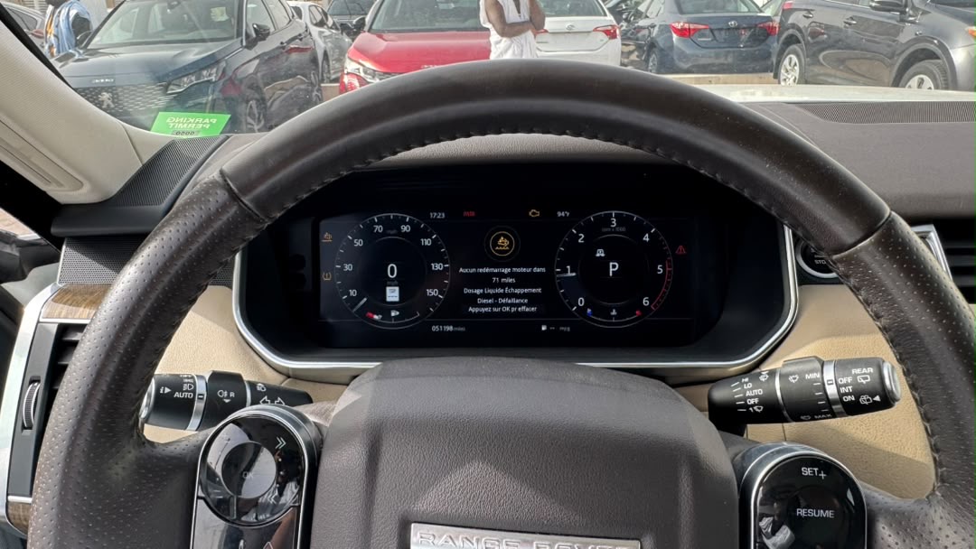 Range Rover 2020 équipé du moteur V6
