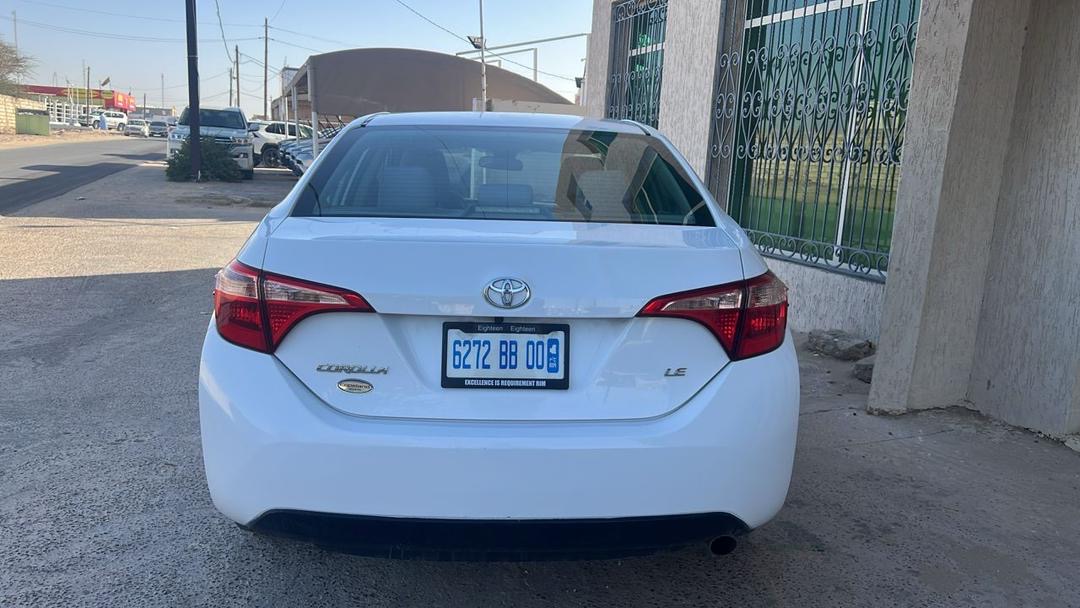 Le Corolla 2017 مرقم BB جديد