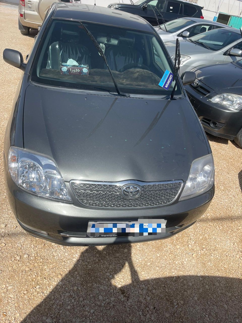 كورولا تويوتا مكينة كبيرة