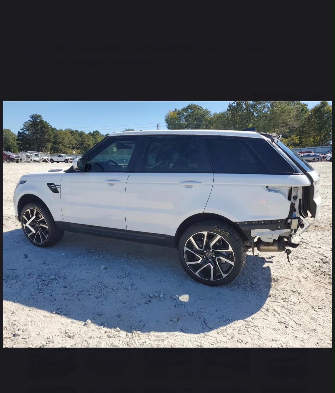 Range Rover 2020 équipé du moteur V6